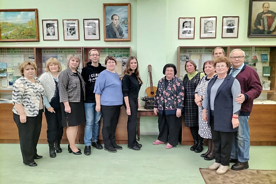 Представители тотемских музеев и библиотек приняли участие в межрегиональной конференции «С именем Николая Рубцова» в Санкт-Петербурге